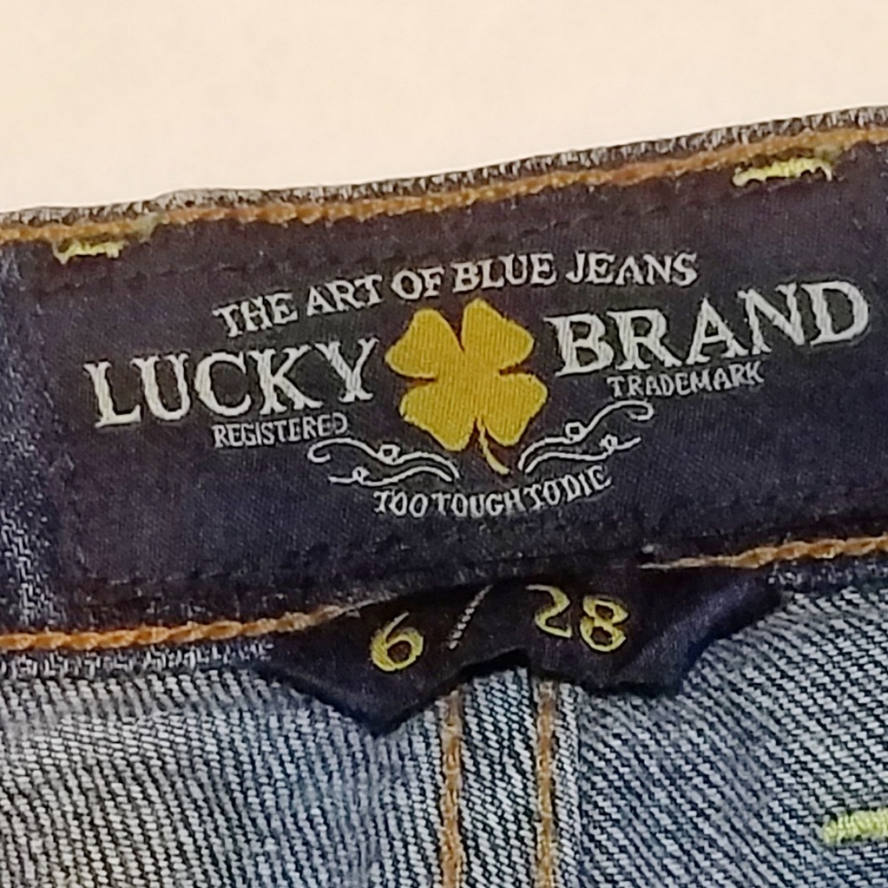 Lucky Brand Womans 6/28 Sweet'N Straight Crop - Picture 5 of 8